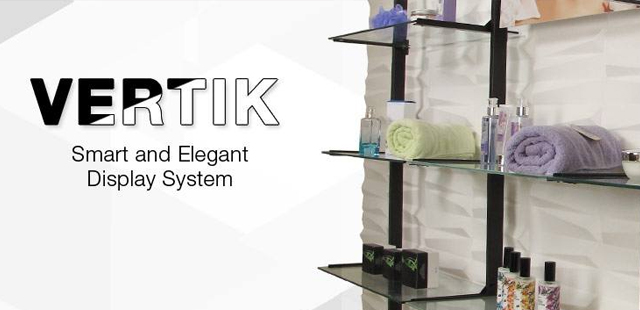 Vertik System Wall Fixtures. Wide Variety and Excellent Quality from Creative Store Solutions.