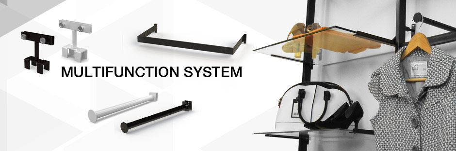 Vertik System Accessories and Shelving. Wide Variety and Excellent Quality from Creative Store Solutions.