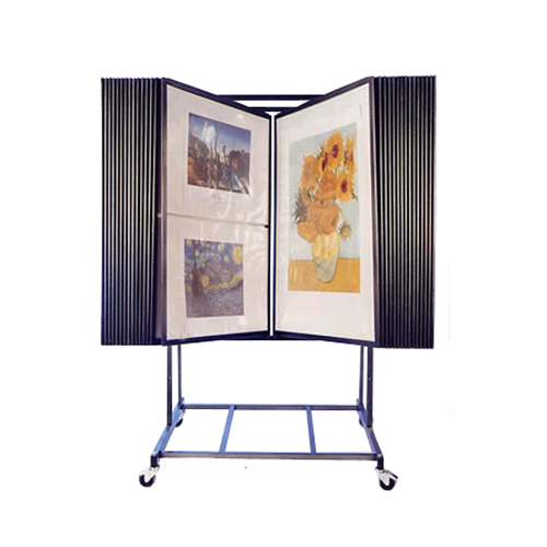 Fine Art Display Panels Art Display Rack Creative Store Solutions