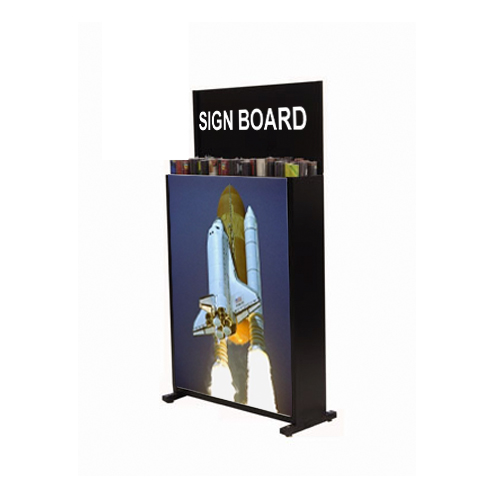 Roll Up Poster Stand Roll Up Poster Display Bin