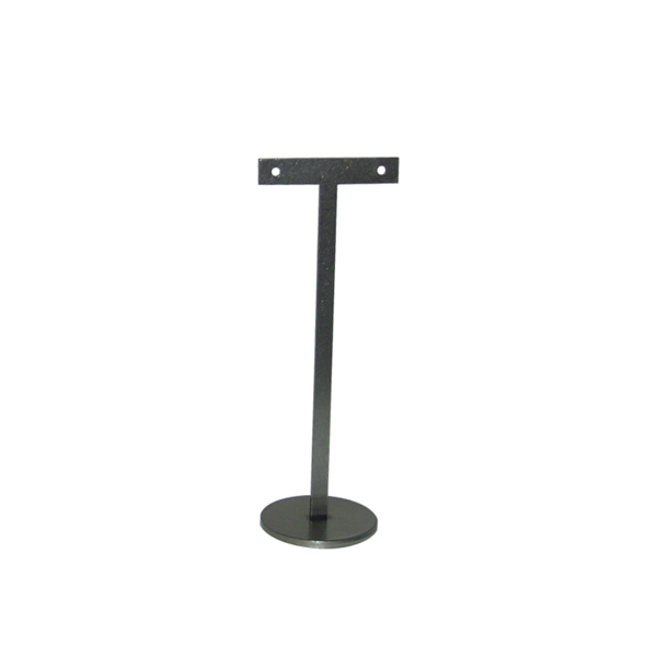 T Type Raw Steel Earring Holder Single Pair Display Stand T Type Raw Steel Earring Holder Single Pair Display Stand Creative Solutions