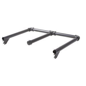 24"W Pipe Outrigger Faceout Bar