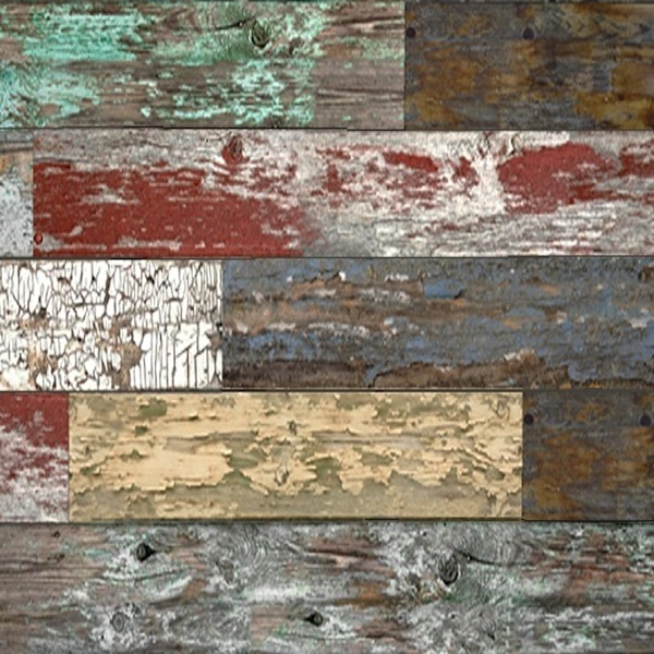 Mixed Old Painted Wood WalTex Panel | Red Pealing Paint Decorative Wall ...