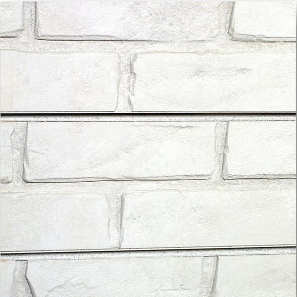 White Brick Slatwall Panels Textured Brick Slatwall