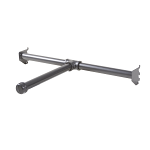 24" Freestanding Faceout Pipe Bar 