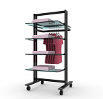 Vertik - Stand Clothing and Shelving Kit for shop, 24"