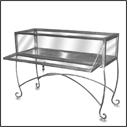 Raw Steel Counter Cases