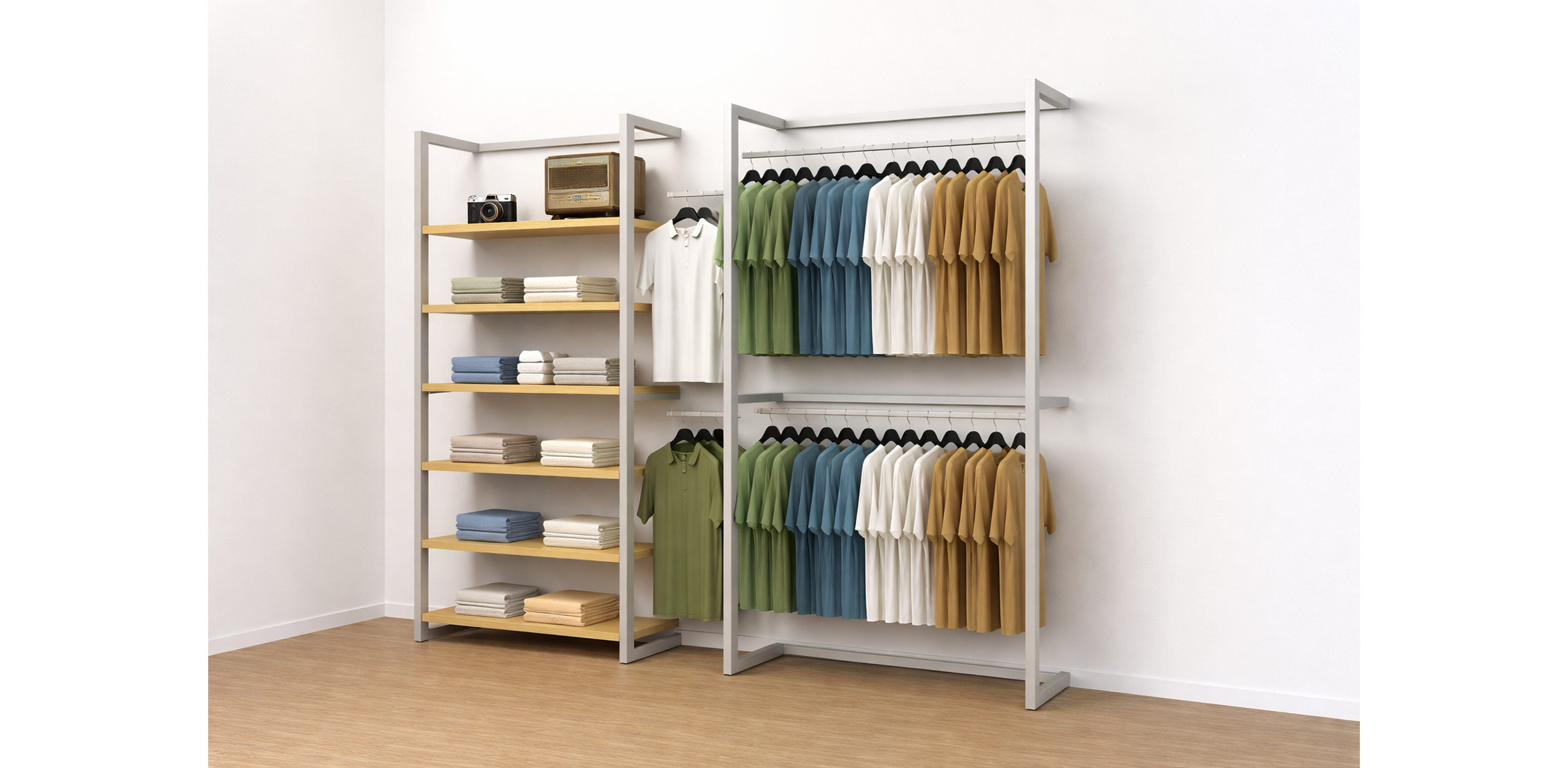 Alta Satin Chrome Outrigger System