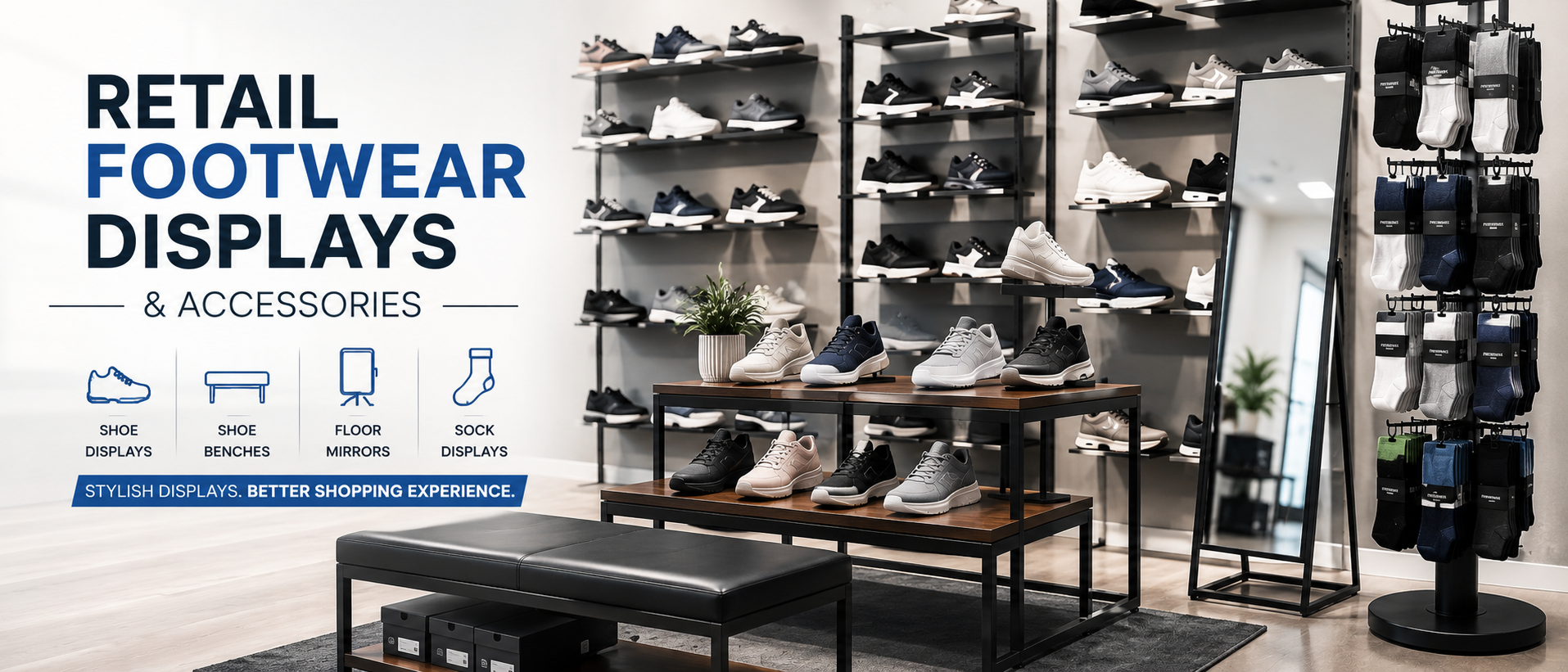 Retail Footwear Displays & Accessories