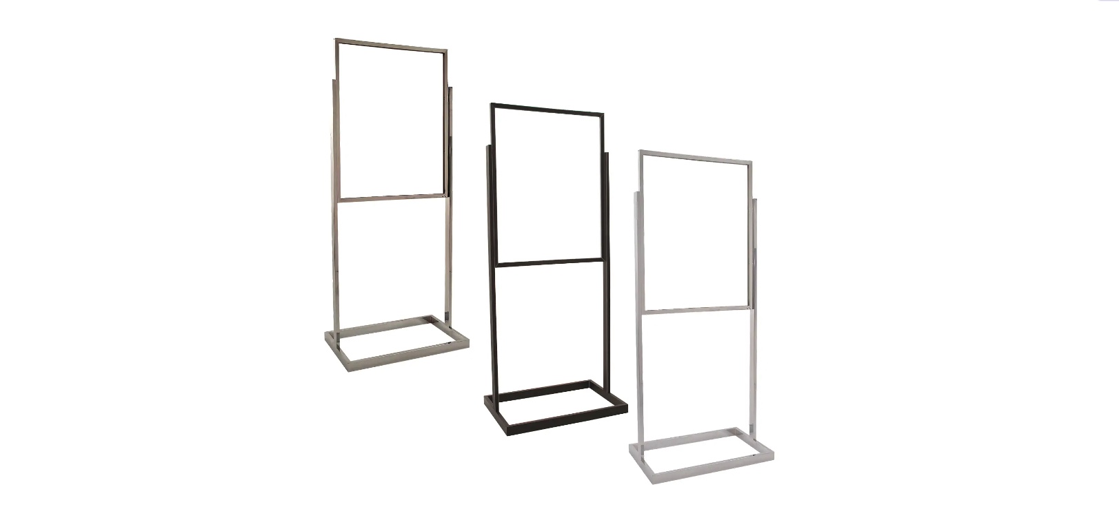 Retail Banner and Bulletin Sign Holders