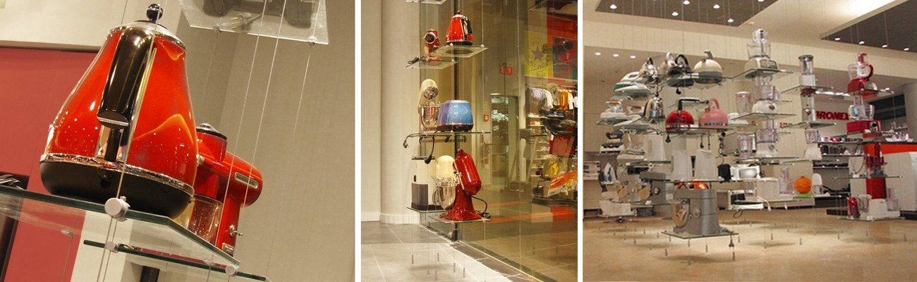 Ceiling & Floor Mounted Cable Shelving Systems