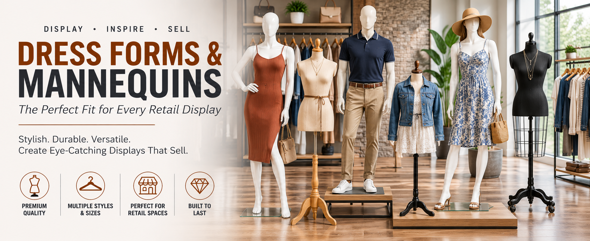 Mannequins & Dress Forms Mannequins & Dress Forms
