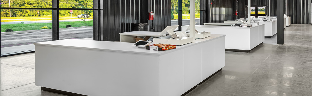 Store Counter Area