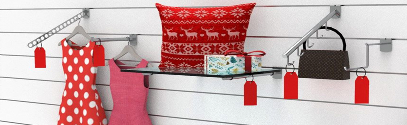 Freewall & Slatstrip Shelves & Brackets