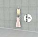 SlatStrip Vertical Wall Mounted Retail Clothing Display Kit with 2 Faceouts