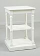 The three-tiered  Draper’s stand is constructed with strong wood and has a 3 tiered structure provides an excellent storage area for all kinds of materials such as linens or office supplies without taking up too much space.  Size: 24