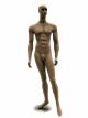African American Mannequin posing with hands to the side. His measurements are Bust 38