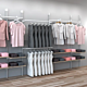 Aspect Surface Mount Slotted Wall Standard Display System