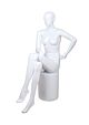 Bella Matte White Female Mannequin Pose 5