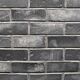 Gray Brick Slatwall Panel 