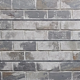 Slate Old Painted Brick Slatwall Panel