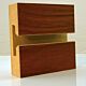 LPL Cherry Slatwall Panel