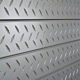Diamond Plate decorative panels measure 3/4''D x 2' Hx 8'L' and are perfect for use in almost any location or application. 