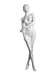 Elizabeth Matte White Female Mannequin Pose 4