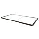 Linea Glass Shelf for Freestanding Merchandising Unit