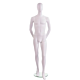 Male Mannequin - Oval Head, Arms Behind Back comes in a matte white finish and includes a round tempered glass base with calf support rod. Dimensions: Height: 75