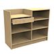 2 in 1 Retail Counter Maple