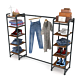 Pipeline Etagere Fixtures with a 48-inch Hangbar