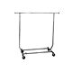 Collapsible Square Tubing Rolling Rack 