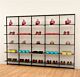 Vertik Wall Mounted Retail Display Shelf Unit, Chic Black
