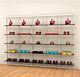 Vertik Wall Mounted Retail Display Shelf Unit, For 25 Shelves, w/Signage | 5-Sections