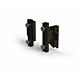 Vertik - Side Sign/Mirror Clamp Set (L&R) | Chic Black.  Maximum Sign Width: 23 3/4 and Maximum Sign Thickness: 3/16