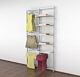 Vertik - White Clothing and Shelving Kit, 2 sections of 24
