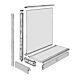Madix Wall Gondola Shelving