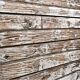 Old White Painted Wood Slatwall Panel