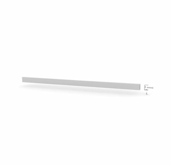 Vertik - 36″ Cross Bar for Add-On Unit Unit in Pure White. Use to extend your Vertik Wall units to 36" W.  