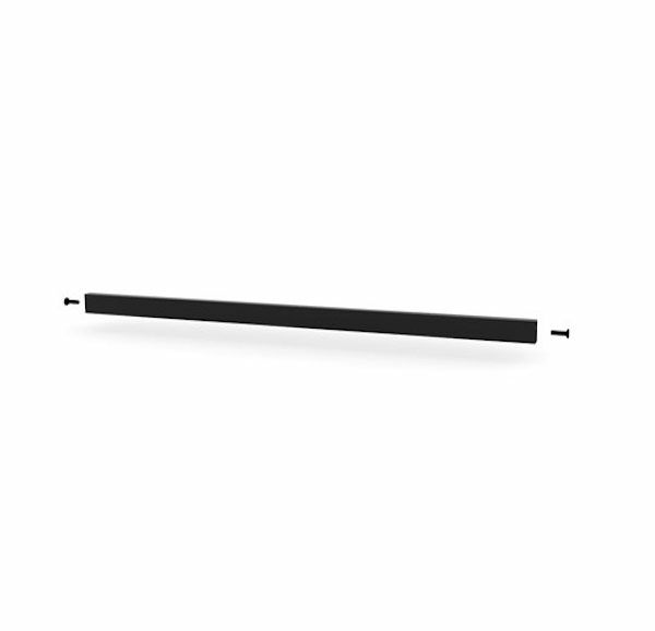Vertik - 36″ Cross Bar for Base Unit in Chic Black. Use to extend your Vertik Wall units to 36" W.  