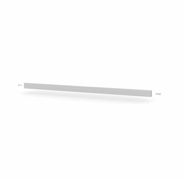 Vertik - 36″ Cross Bar for Base Unit in Pure White. Use to extend your Vertik Wall units to 36" W.  