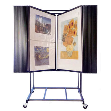 Fine Art Display Panels, Art Display Rack