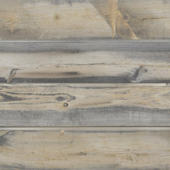 Blue Stain Pine Natural Wood Textured Slatwall Panels measure 3/4''D x 2' Hx 8'L' with grooves spaced 6'' apart.  Textured slatwall panels come complete with paint matched aluminum groove inserts for added strength.  