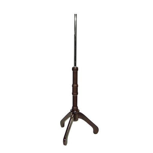 Cambridge Tripod Base for Dress Forms feature a 16" Wide Tripod Base with an 43" Overall Height. Available in: Walnut.  