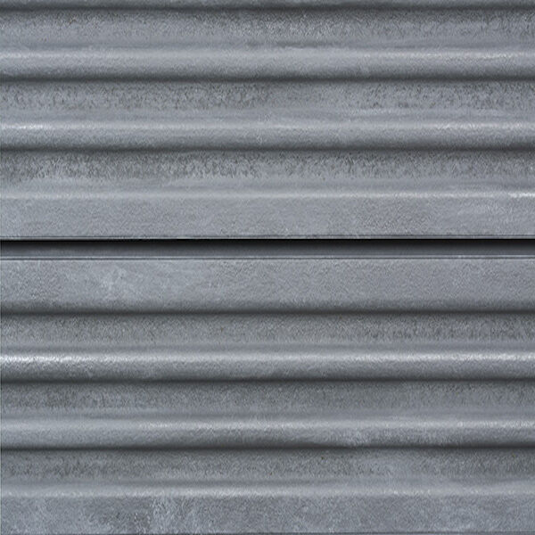 Corrugated Metal decorative panels measure 3/4''D x 2' Hx 8'L' and are perfect for use in almost any location or application