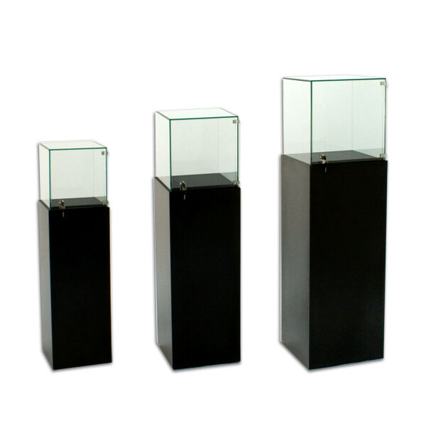 Pedestal display case