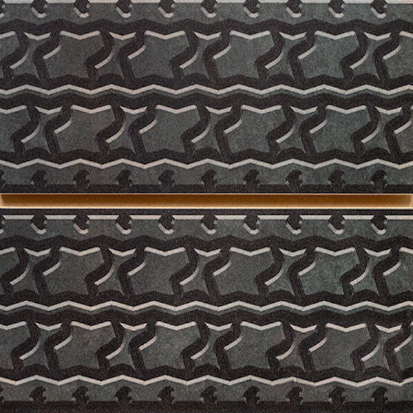 Tire Tread Slatwall Panel 