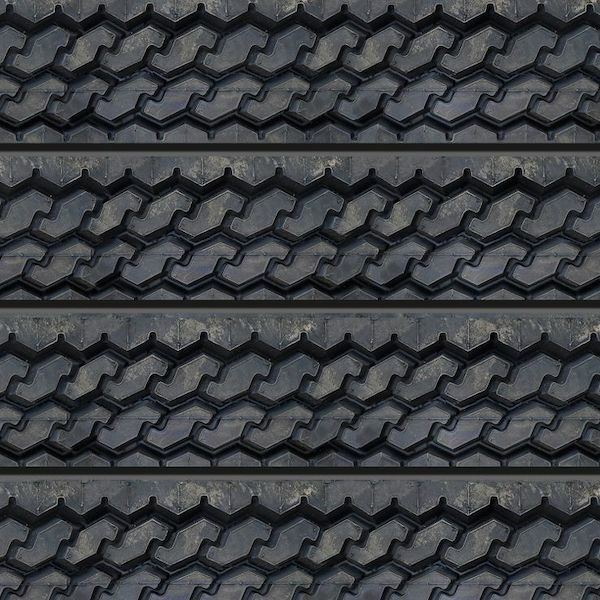 Tire Tread decorative panels measure 3/4''D x 2' Hx 8'L' and are perfect for use in almost any location or application.