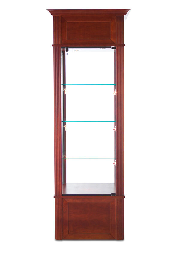 The TW-390 is a classical tower showcase that emits elegance. It’s simplicity and traditional design enrich any object.